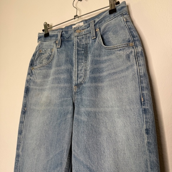 Citizens of Humanity Light Wash Regenerative Cotton Jeans Size 23 - Picture 2 of 13